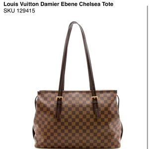 Louis Vuitton Damier Ebene Chelsea Tote
SKU 129415